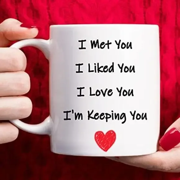 Breezy Valley I Love You Gifts for Her Wife Girlfriend Mug, Valentine's Day Gift - Picture 6 of 6